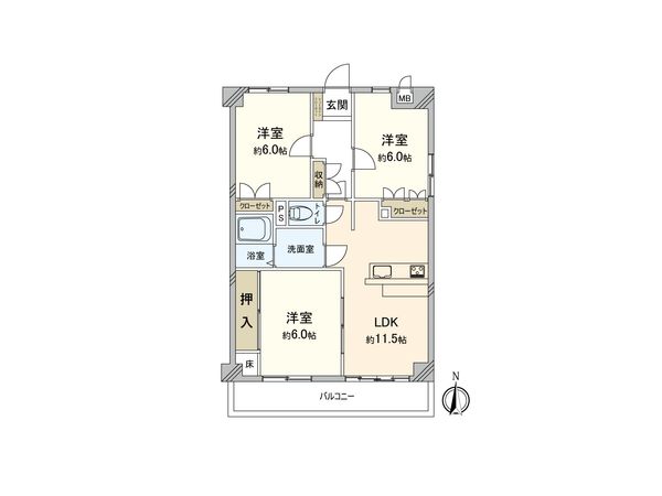 間取図(平面図)