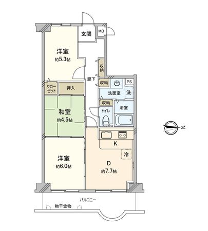 間取図(平面図)