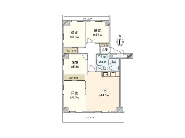 間取図(平面図)