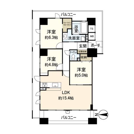 ディアステージ伊丹宮ノ前 間取図(平面図)