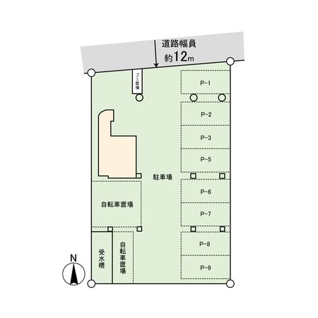 ロイヤルコート江坂 一棟レジ 全体区画図 ロイヤルコート江坂 一棟レジ 全体区画図