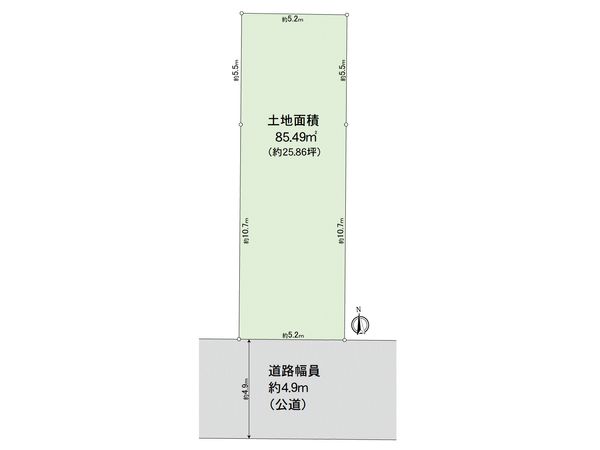 小松南町1丁目 戸建 区画図 区画図