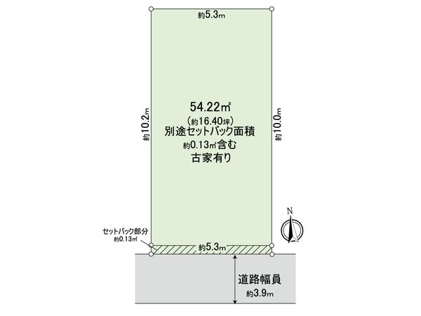 小松東町2丁目 土地 区画図