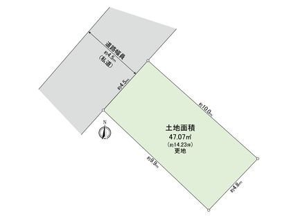 甲子園浦風町 土地 区画図