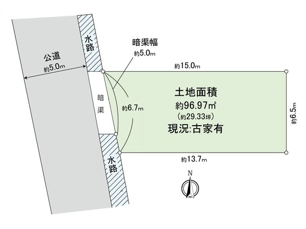 西宮市小松町2丁目 区画図