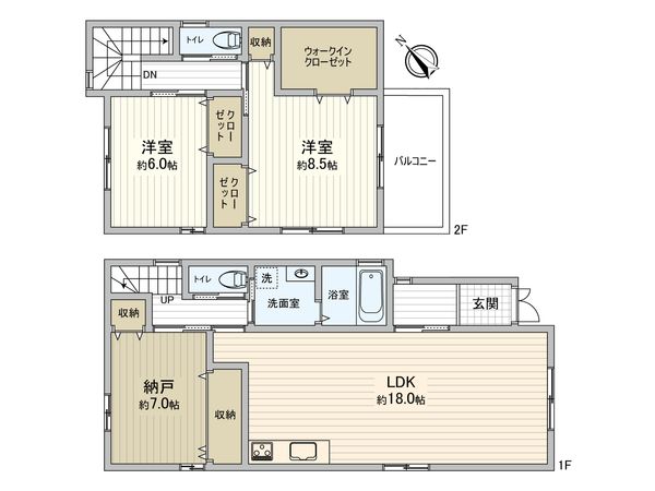 今津上野町 中古戸建 間取図(平面図) 今津上野町 中古戸建 間取図(平面図)