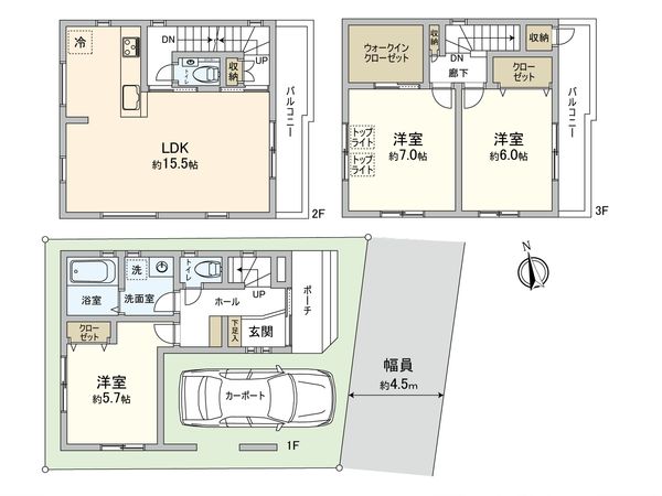間取図(平面図)