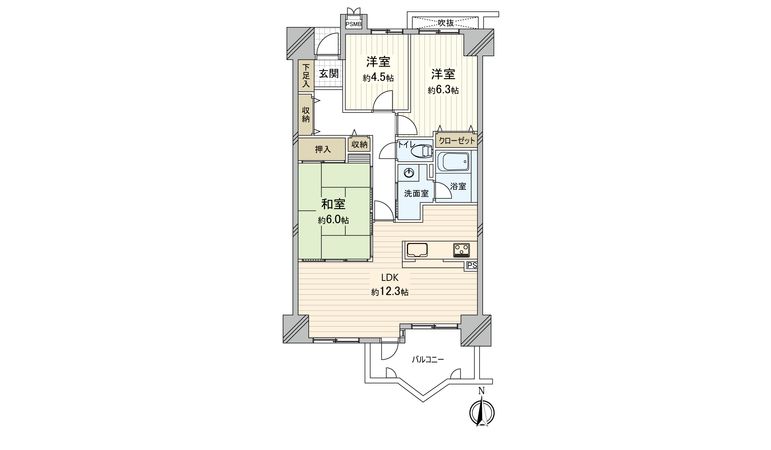 間取図(平面図)