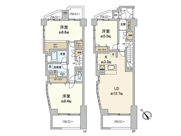 間取図(平面図)