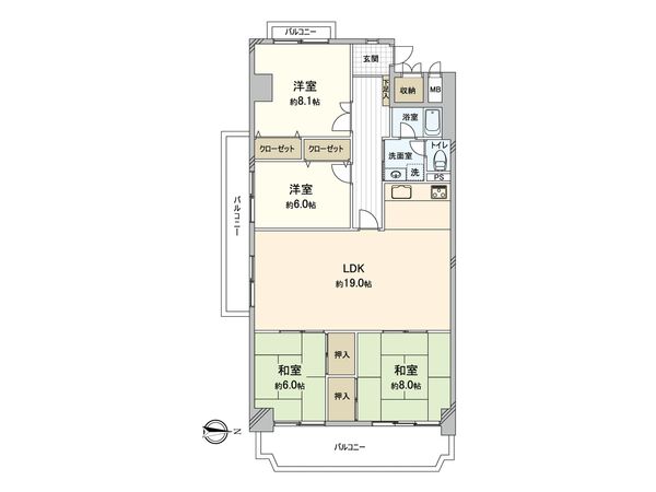 間取図(平面図)