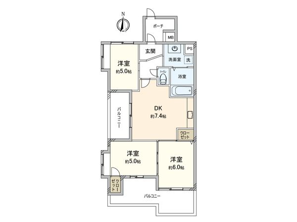 間取図(平面図)