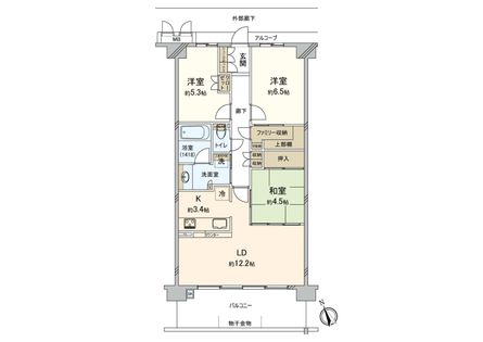 間取図(平面図)