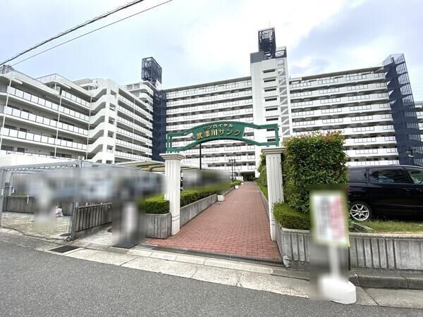 サンロイヤル武庫川サンク エントランス サンロイヤル武庫川サンク エントランス