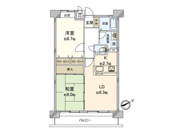 間取図(平面図)
