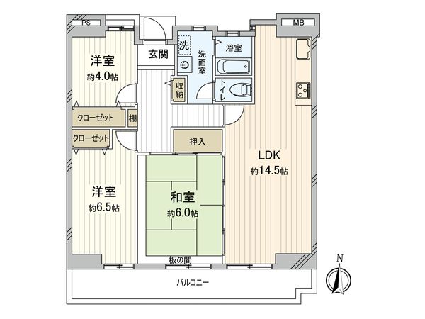 間取図(平面図)