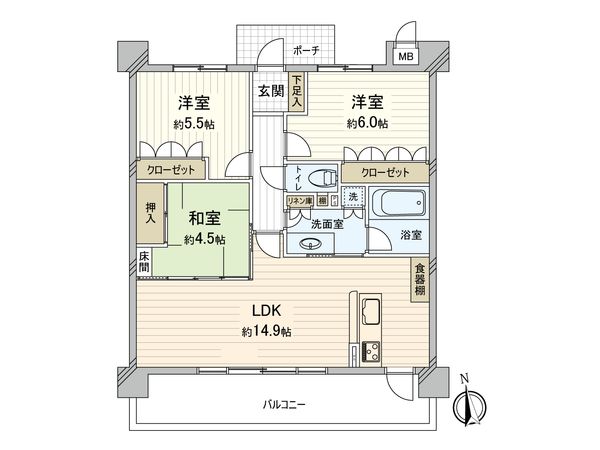 間取図(平面図)
