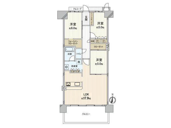 間取図(平面図)