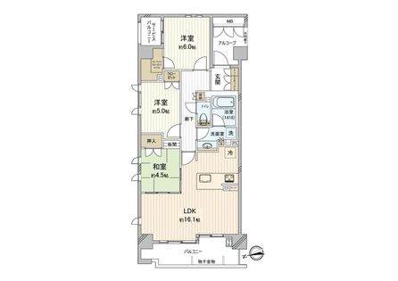 間取図(平面図)