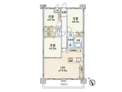 間取図(平面図)