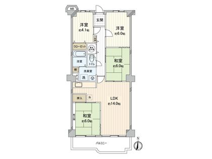 間取図(平面図)