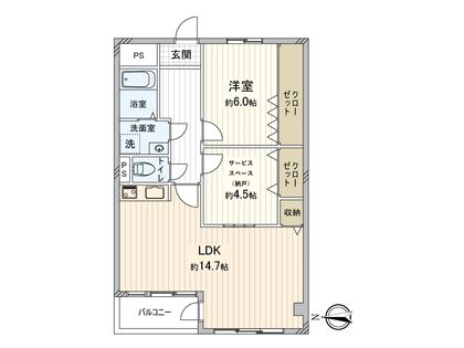 間取図(平面図)