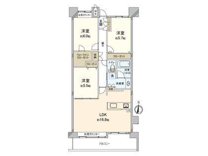 間取図(平面図)