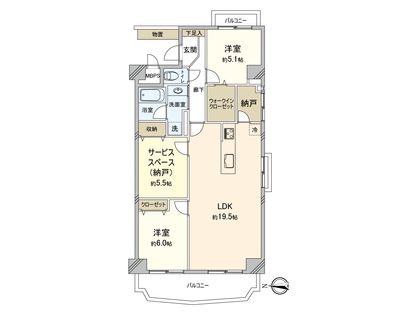 間取図(平面図)