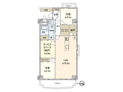 間取図(平面図)