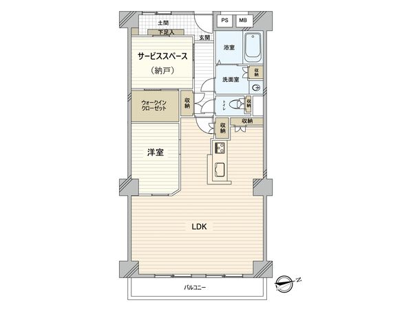 香枦園スカイハイツ 間取図(平面図) 間取図(平面図)