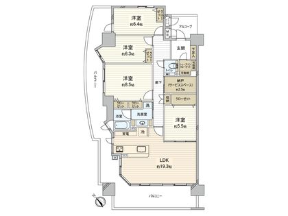間取図(平面図)