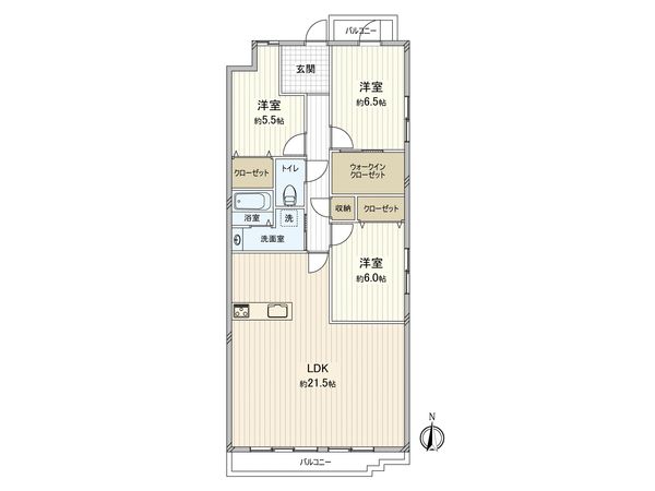 ディアエスタミオ甲子園一番町 間取図(平面図) ディアエスタミオ甲子園一番町 間取図(平面図)
