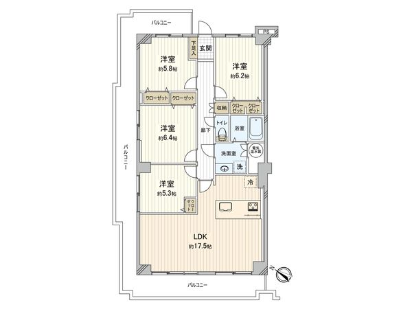 間取図(平面図)