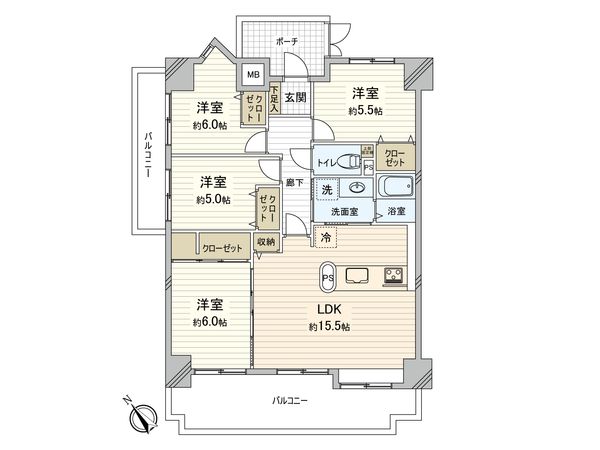 間取図(平面図)