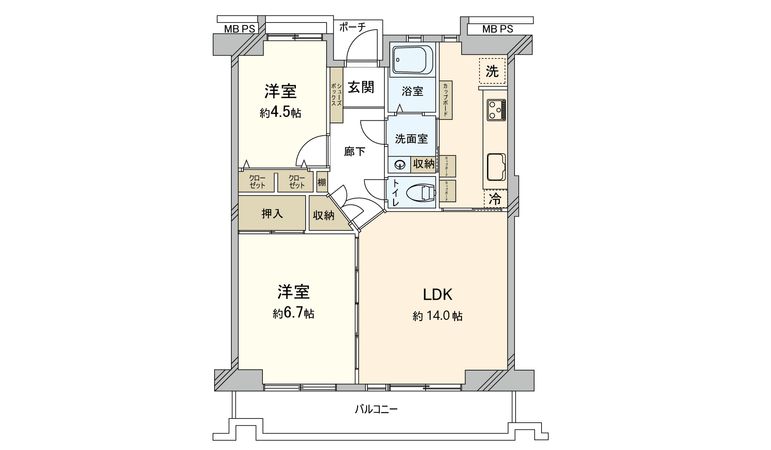 間取図(平面図)