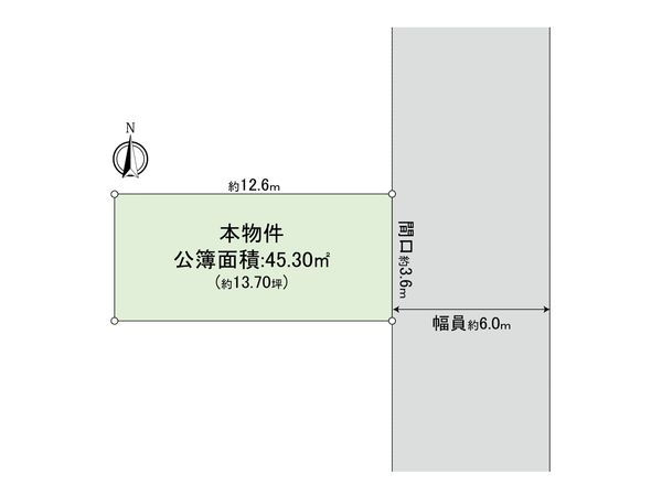 右京区西院西高田町 区画図