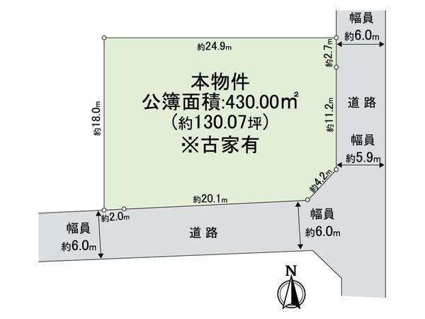 京都府京都市右京区西京極南大入町 区画図 京都府京都市右京区西京極南大入町 区画図
