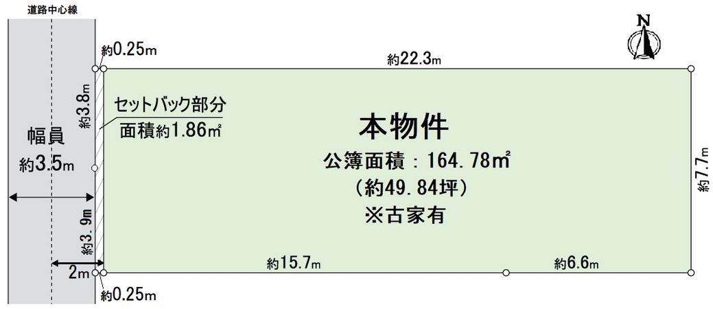 北区北野西白梅町 区画図 北区北野西白梅町 区画図