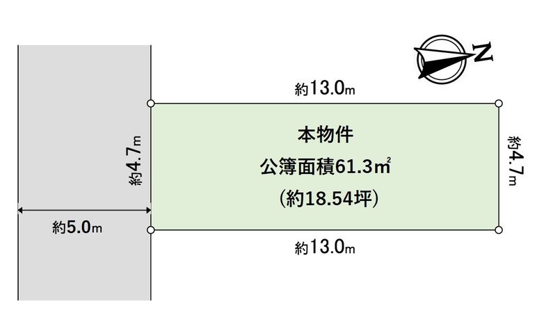右京区西院金槌町 区画図 右京区西院金槌町 区画図