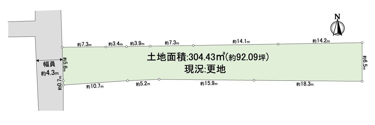 中京区壬生高樋町 区画図 区画図