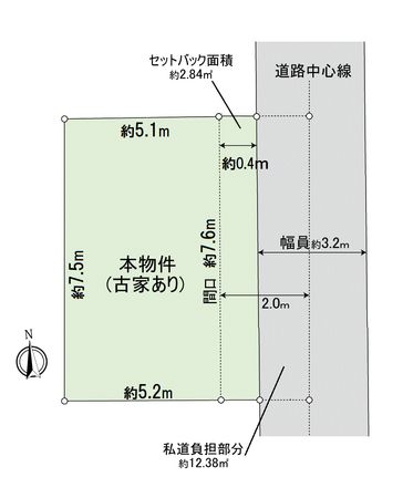 中京区西ノ京南円町 地形図