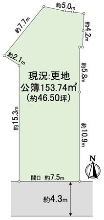 中京区壬生下溝町 区画図 中京区壬生下溝町 区画図