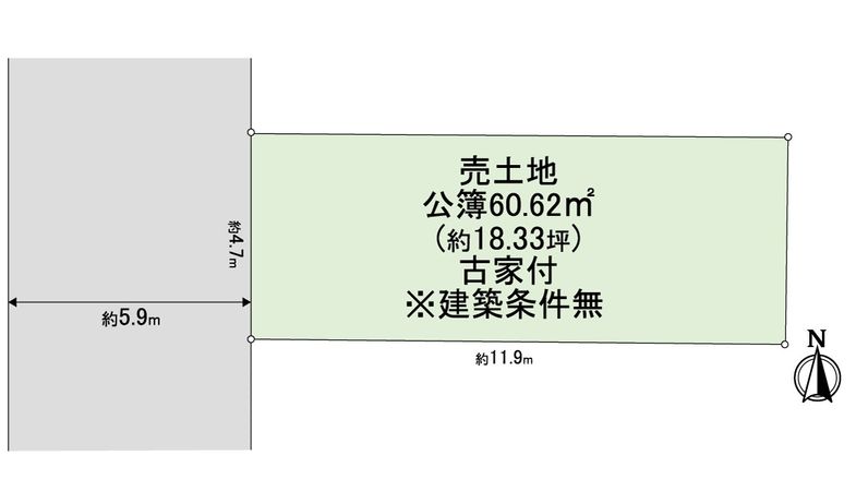中京区壬生檜町 区画図 区画図