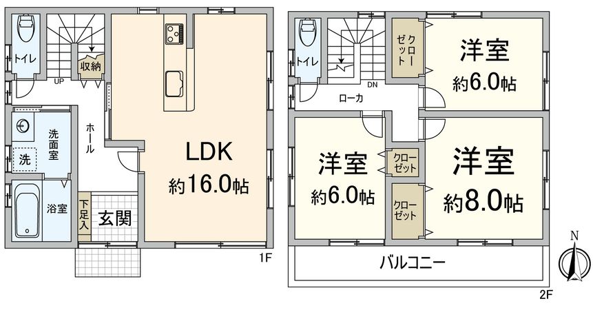 南区吉祥院這登東町 間取図(平面図) 南区吉祥院這登東町 間取図(平面図)