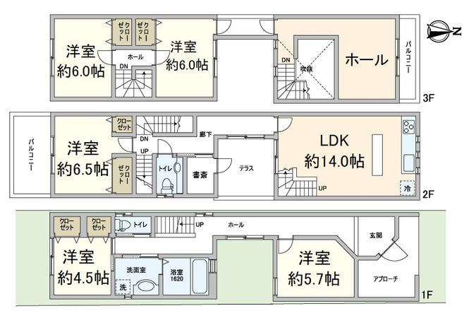 右京区太秦乾町 間取図(平面図) 右京区太秦乾町 間取図(平面図)