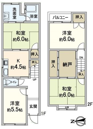 間取図(平面図)