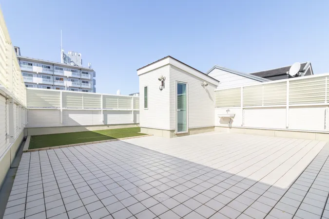 屋上テラス