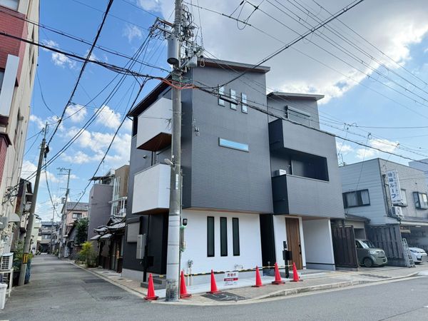 中京区西ノ京藤ノ木町 新築一戸建B号棟 外観 中京区西ノ京藤ノ木町 新築一戸建B号棟 外観