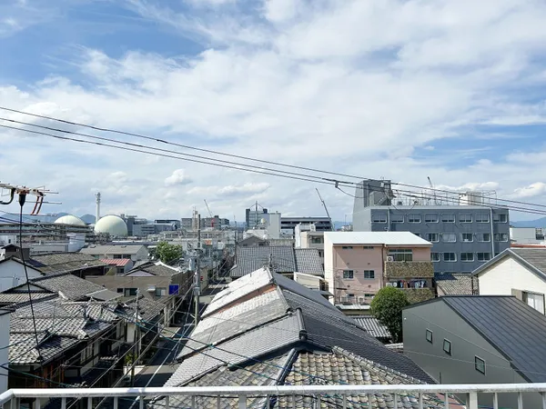 4階ルーフテラスからの眺望（北側を望む）