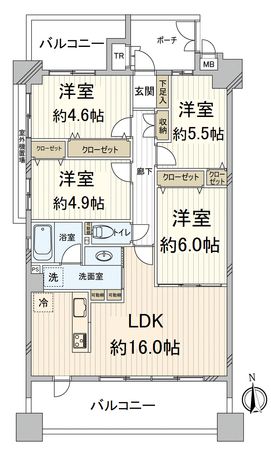 間取図(平面図)
