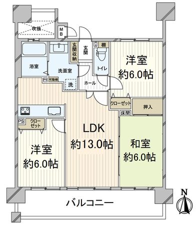 間取図(平面図)